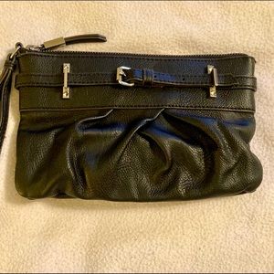 SIMPLY VERA WANG BLACK WRISTLET W/ SILVER ACCENTS